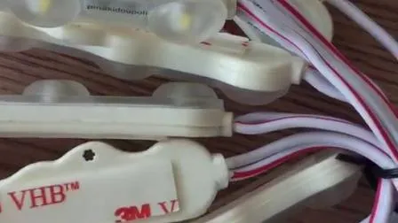 Module de rétroéclairage LED DC12V 0.72W/1.5W SMD 2835, pour panneaux publicitaires/boîte lumineuse/lettres de canal